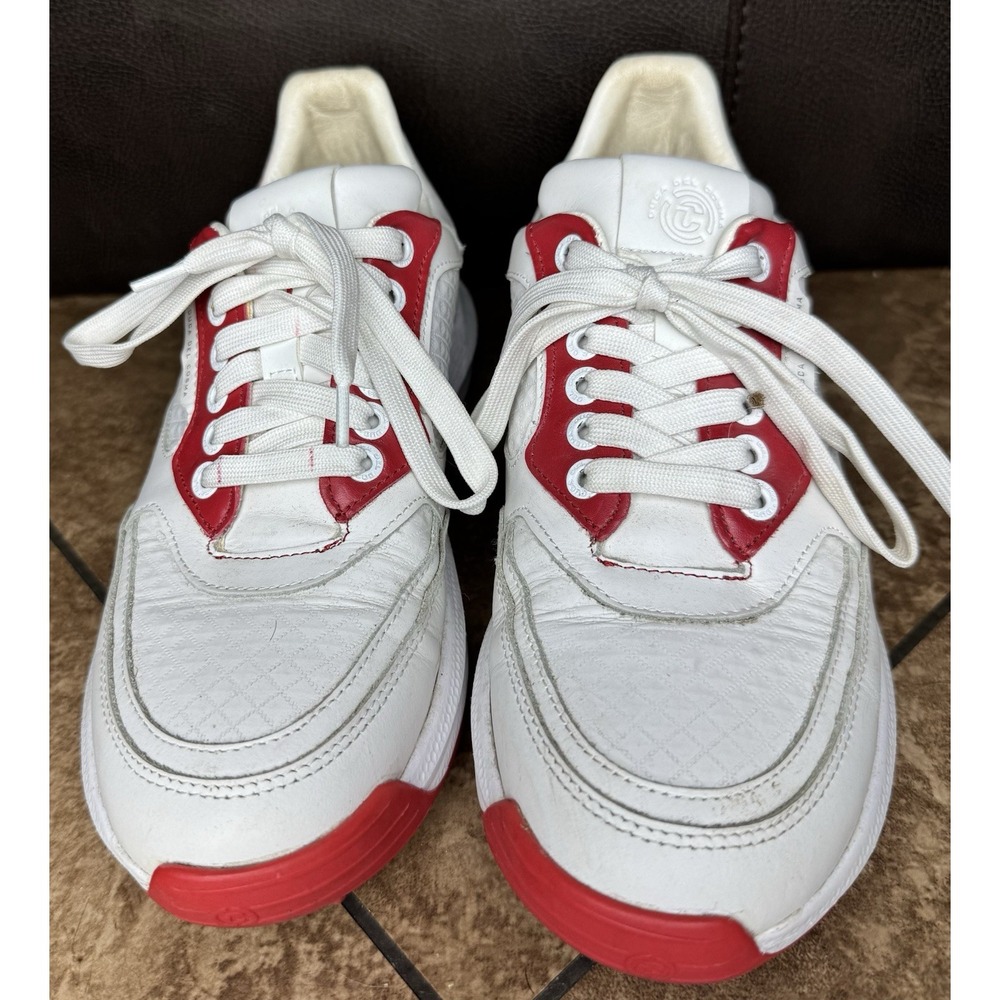 Duca Del Cosma 20th Anniversary Alanah Italian Golf Shoes Size 8.5 Red White